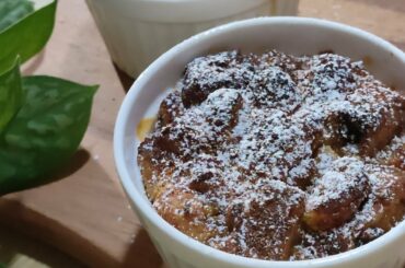 EASY & HEALTHY BREAD PUDDING
