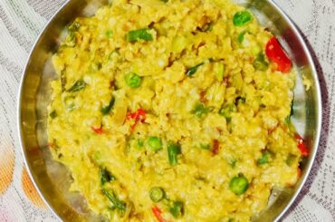 Healthy Oatmeal recipe ll Indian oats recipe ll Oats for breakfast ll Masala oats @sandhyasingh3823