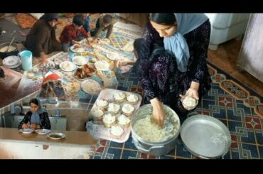 Authentic Iranian Salad Recipe in Rural Style | Nomadic & Village Cooking