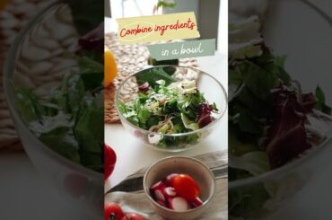 Fresh Salad Recipe for Weight Loss | Healthy & Tasty, Low-Calorie, Refreshing, Nutritious
