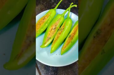 Mirchi Bajji|Mirchi Pakora Recipe |Healthy Snack recipes #shorts #shortsvideo #viral #trendingshorts