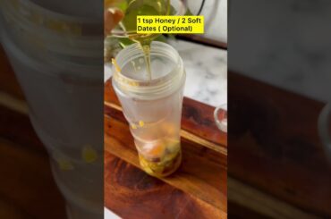 Healthy Morning Drink for Weight Loss