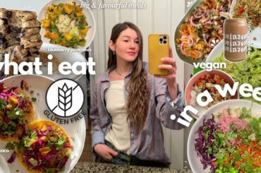 Gluten Free | what I eat in a week ( simple, healthy meal ideas! )
