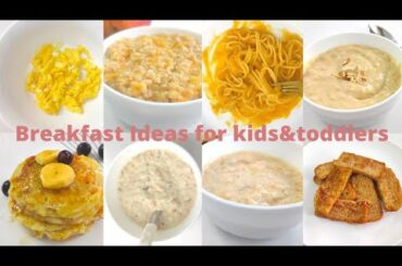 8 Breakfast recipes for babies, kids and toddlers (6month-3year) | weight gaining recipes for babies