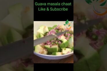 Healthy guava chaat recipe | Guava salad#guava #fruit #chaat