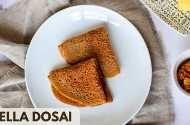 Whole wheat jaggery dosa | Vella Dosai recipe | Breakfast recipes | Healthy breakfast recipe |Crepes