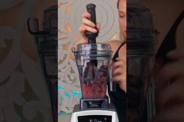 PURPLE SMOOTHIE RECIPE cherry, blueberry, and acai berry #satisfying #healthyrecipes