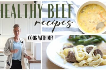 Healthy Beef Recipes ~ Dinner Recipes ~ Canned Cheeseburger Soup ~ Meal Ideas