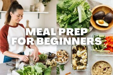 Simple Sunday Meal Prep | 5 "Building Block" Recipes for Healthy Meals All Week