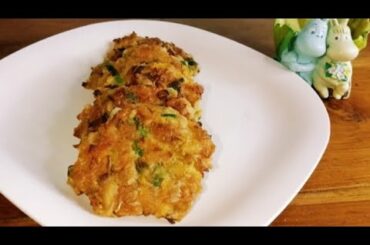Veggies oats fritters recipe,healthy snacks