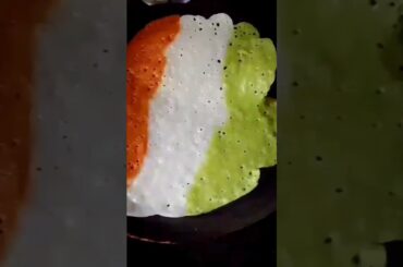 Tricolor chilla/Republic day recipe/Indian breakfast recipes/Healthy breakfast ideas/Tricolor dosa