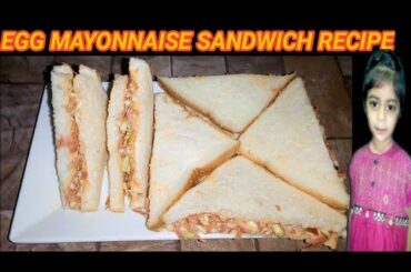 Egg Mayo Sandwich Recipe | Quick & Healthy | Hurain Ka Kitchen