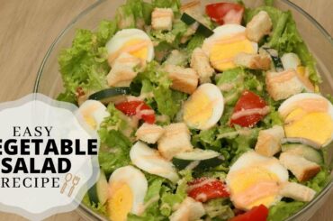 Pinaka Madaling VEGETABLE SALAD Recipe