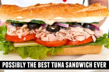 Classic Spanish Tuna Sandwich | Possibly the BEST Tuna Sandwich Recipe