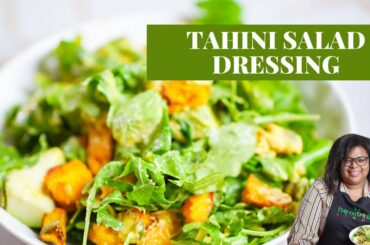 Tahini Salad Dressing Recipes | Healthy Salad Dressings | Tahini Salad Dressing