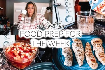 GET HEALTHY FOOD PREP FOR TWO FOR THE WEEK| EASY FOOD PREP IDEAS| Tres Chic Mama