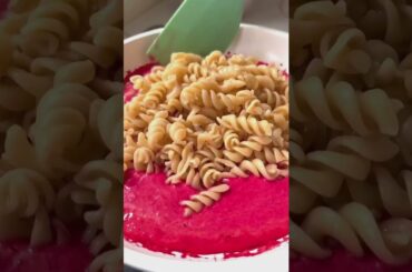 Beetroot Pasta Quick Recipe | Ridavo Healthy Recipes