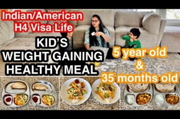 WEIGHT GAINING KIDS HEALTHY MEAL RECIPES || What my kids eat in a day 2020 || CALMDO AIR FRYER OVEN.