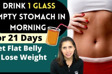 Healthy Ayurvedic Morning Drink Recipe | Drink This Empty Stomach Daily For Weight Loss | Hindi