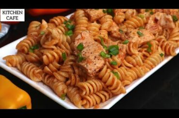 Yummiest Chicken Pasta Recipe Quick Easy Recipe By Kitchen Cafe