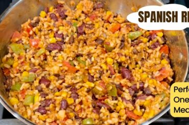 Mexican style Brown Rice & Beans || Healthy  One Pot meal || Delicious & Easy to make