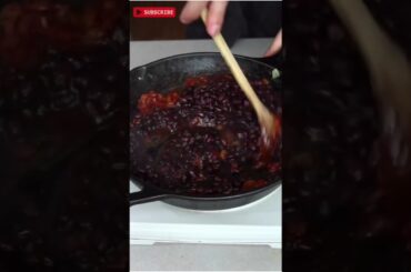 Cauliflower & Black Bean Tacos #shorts