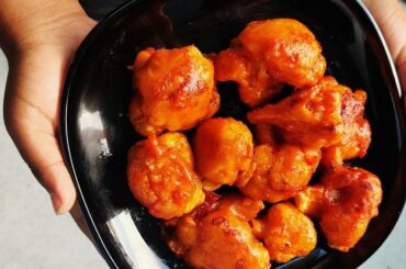 Cauliflower wings | Baked in oven | Healthy recipes #shorts