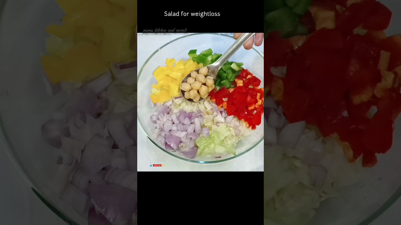 Healthy salad for weight loss || Salad without sauces Healthy salad for weight loss || Salad without sauces