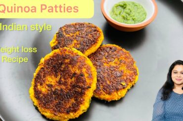 Quinoa Patties in Tamil|HIgh Protein Breakfast Recipe|Healthy Snack| Weight Loss Recipe