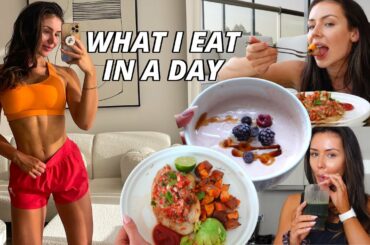 WHAT I EAT IN A DAY | High Protein, Healthy & Easy Meals