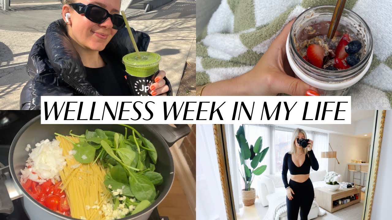 wellness week in my life: consistent workouts, healthy meals, trying overnight oats wellness week in my life: consistent workouts, healthy meals, trying overnight oats