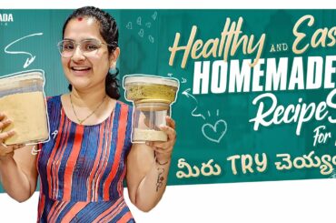 MUST TRY Quick & Easy Travel Friendly Recipes || Healthy Food For Kids ||@MANUCHERRY