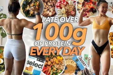 Over 100g of Protein EVERY DAY for 6 MONTHS | *LIFE-CHANGING | My Workouts, Meals & Transformation
