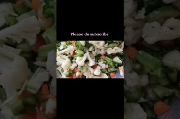 Healthy Vegetable Salad | weight loss recipe | have every morning| [ steps in description] #asmr #1k