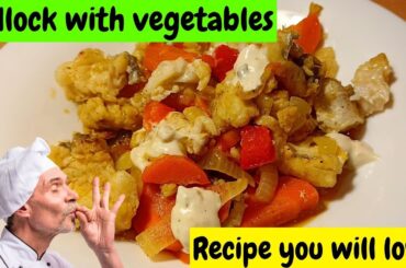 How to cook pollock? Delicious, healthy and low calorie Recipe that you will want to cook!