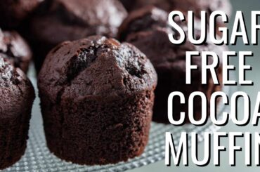 SUGAR FREE COCOA MUFFIN || Cocoa Muffin Recipe || Healthy Recipes