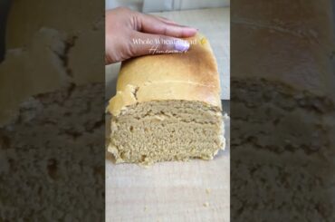 Whole Wheat Bread Recipe | Brown Bread Recipe | Wholemeal Bread Recipe | Wholegrain bread #shorts