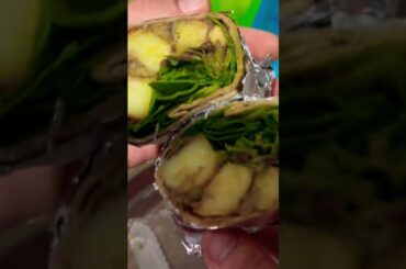 Healthy Lunch Box Idea! Sweet Potato Wrap #healthy #shorts #sweetpotato