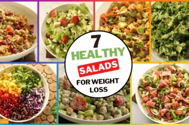 Healthy Salads for Weight Loss: 7 Healthy Salad Recipes for Rapid Weight Loss | Fresh & Flavorful
