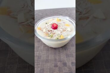 Fruity dessert super healthy with all seasonal fruits #shorts #healthyrecipes #ramadanrecipes