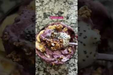 Strawberry with peanut butter Have yummy weight loss 2min recepie | fresh  smothie #ytshorts #viral