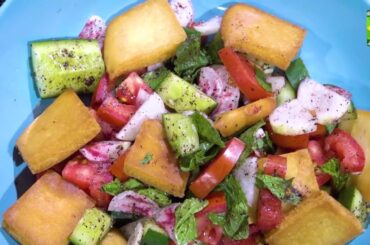 Fattoush Salad Recipe | (Healthy Salad) recipe | Ramazan Special @MasalaTVRecipes
