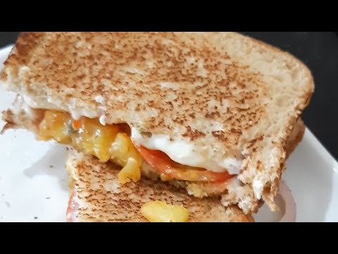 HEALTHY BREAKFAST RECIPE || sandwich ghar par || morning breakfast recipe ||brown bread || HEALTHY BREAKFAST RECIPE || sandwich ghar par || morning breakfast recipe ||brown bread ||