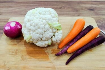 STOP DISEASES WITH  HEALTHY SALAD RECIPES! DELICIOUS VEGETABLE SALAD WITH CAULIFLOWER
