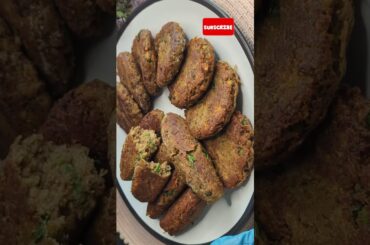 No meat, healthy kabab recipe #shorts #ramadanspecialrecipe #homemade786