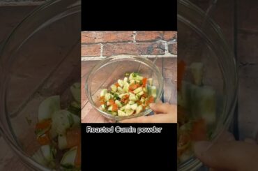 Healthy Salad Recipe | I'm obsessed with this salad #saladrecipe #shorts #youtubeshorts