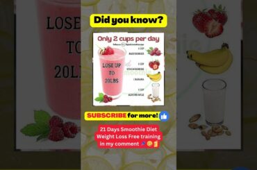 Shed Pounds the Delicious Way: The Ultimate Smoothie Diet for Weight Loss!