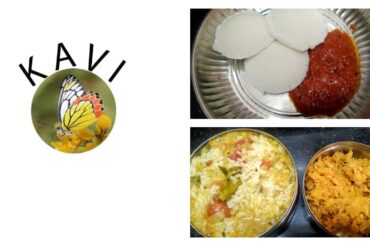 Tomato chutney| Tomato sambar |Cabbage poriyal|Breakfast and Lunch Recipes @KaviFreestyle