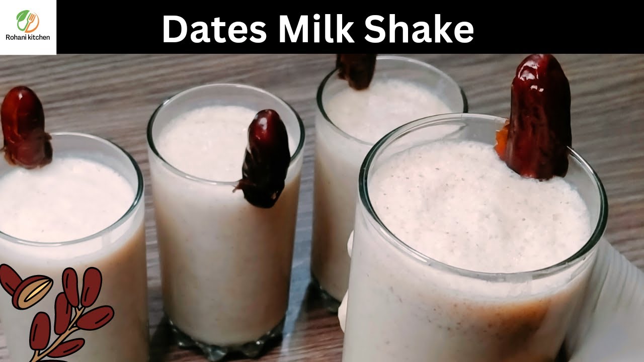 Dates Milk Shake Recipe by Rohani Kitchen| Healthy Milk Shake | #shorts #viral Dates Milk Shake Recipe by Rohani Kitchen| Healthy Milk Shake | #shorts #viral