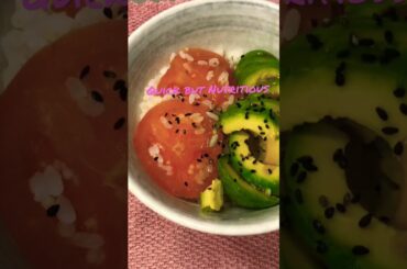 Easy Tasty Avocado Rice Bowl #easy #healthy #shorts